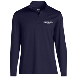 Unisex Navy 1/4 Zip Pullover